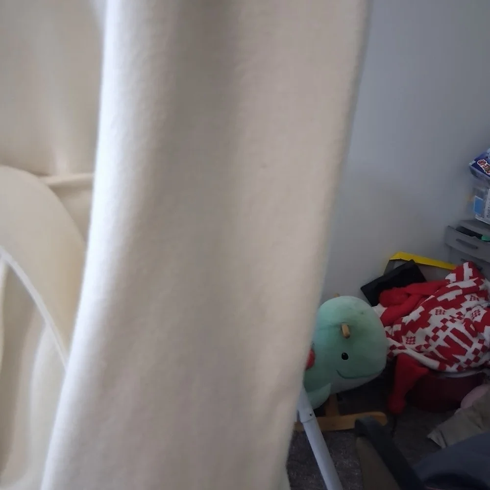 Guess Cream Belted Coat